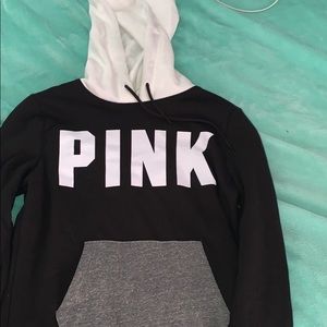 Black and White hoodie from Victoria Secret Pink